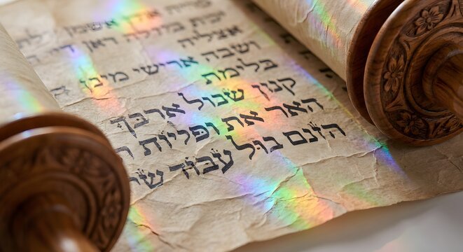 Old Torah Scroll