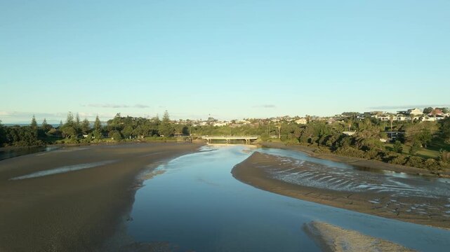 Orewa Beach Bridge Tilt Down