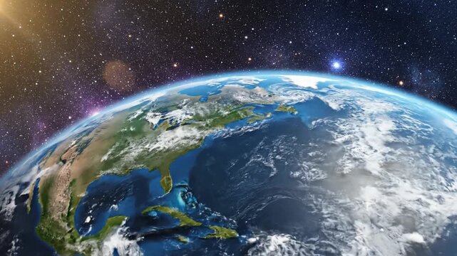 Planet Earth from Space. (1)