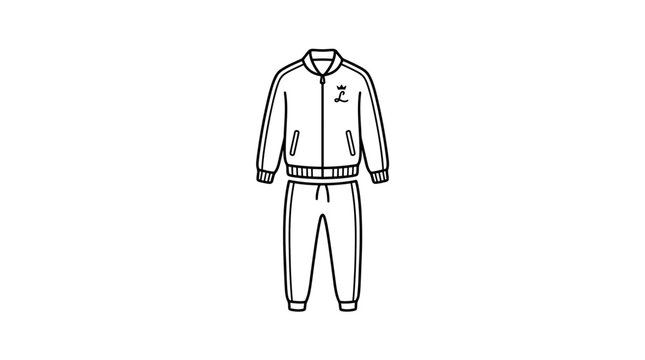 Outline of a Classic Tracksuit