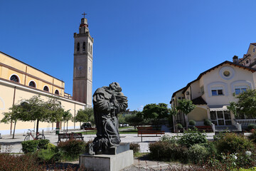 Obraz premium St. Stephen's Cathedral is a Roman Catholic cathedral in the northern Albanian city of Shkodra and the seat of the Archdiocese of Shkodra-Pult