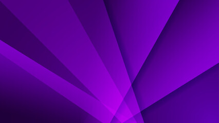 Fototapeta premium Stunning purple gradient background with sharp geometric shapes and deep shadows creating a premium and mysterious visual depth