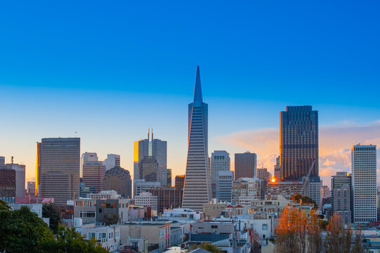 San Francisco Financial District, California, United States of America