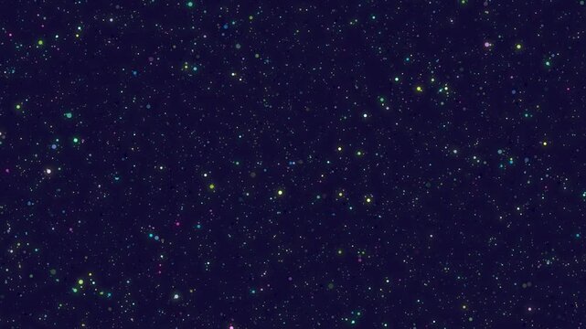 starry night sky. looping video. cosmos.