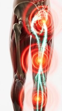 Sciatica Sciatic Nerve Pain Radiating Leg Hip Lumbar Spine Lower Back Pelvis Buttock Inflammation Neuropathy Neuralgia Spinal Nerve Herniated Disc Spinal Stenosis Anatomy Diagram