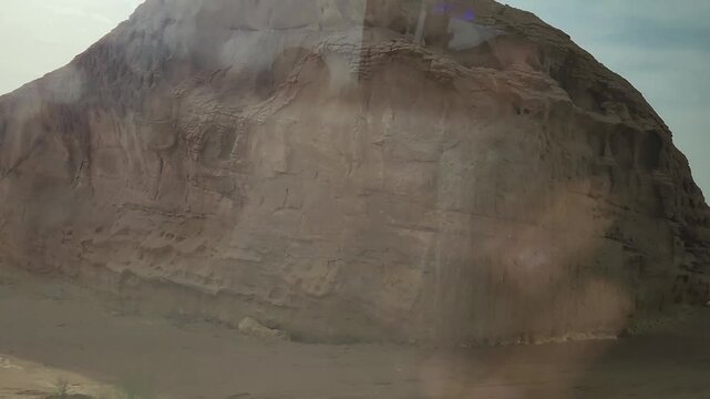 rock formation in the desert alula