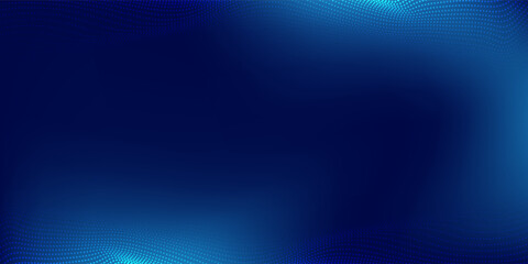 Dot magic blue blur abstract background with vignette abstract modern art © Sahid