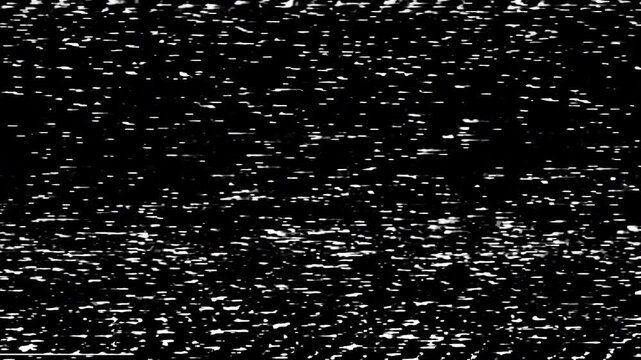 Vhs noise error screen with flashing and flicker effect for transition overlay