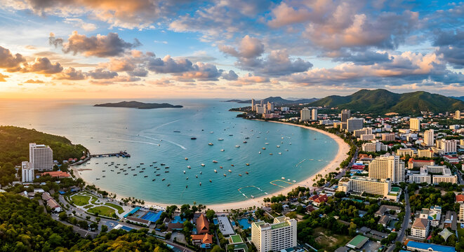Chonburi Province is the beutiful Lanscape at eastthen of Thailad .