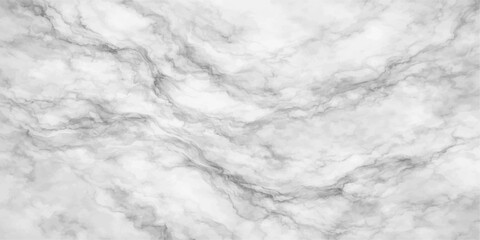 Naklejka premium A rough white marble stone pattern with a light grey grunge texture resembles a crumpled old paper background or a weathered winter sky filled with snowy clouds