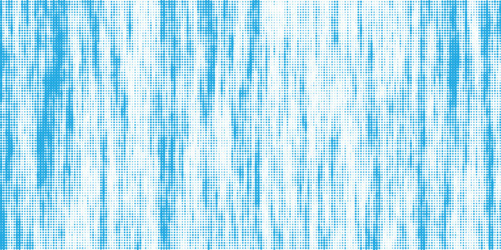 Dynamic blue and white vertical streaks create a textured, rhythmic pattern, motion suggests flowing energy or digital decay, flowing motion with layered depth, background design