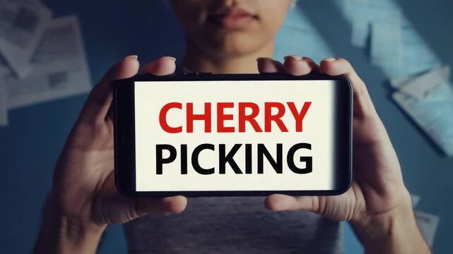 Cherry picking. Misinformation.