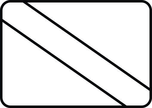 Simple black and white diver flag illustration a basic scuba diving safety symbol