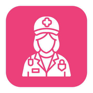 Paramedic Female Icon