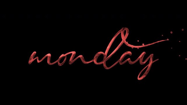 Elegant script logo design with rich textures and shadows