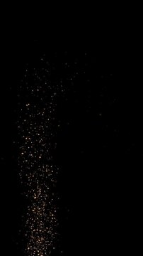 Glitter Light circle trail Sparkling star dust trail luxury Glitter trail spiral particle effect animation. holiday event transition, revealer logo title decoration. festival Christmas, Diwali Ramadan