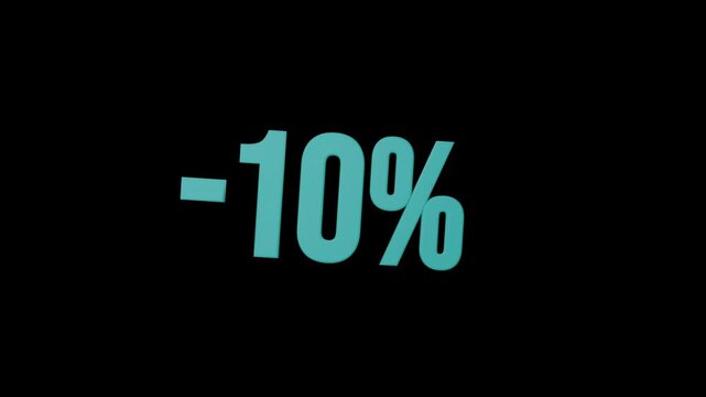 Discount of ten percent at local store on selected items for a limited time