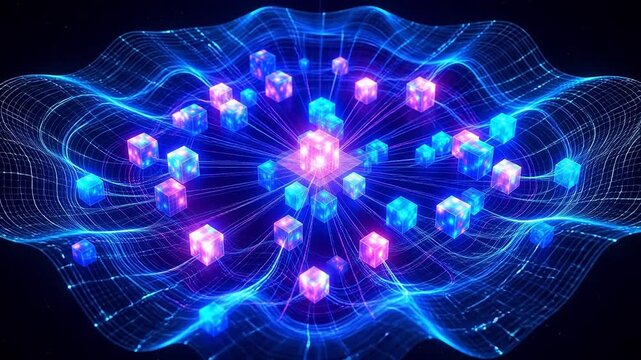 Advanced Abstract digital cubes and network for Digital Transformation and Cyber Infrastructure
