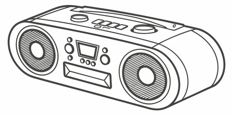 White car headlight assembly with clear and orange lenses © Mamun