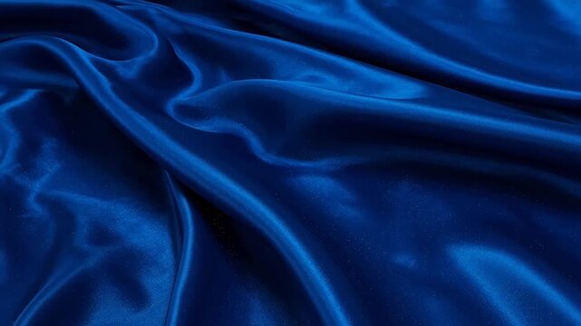 Premium Blue satin fabric texture for Contemporary Lifestyle and Visual Storytelling