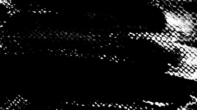 Animated halftone textures.Texture overlay video.Seamless loop	