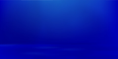 Obraz premium Blue navy studio room. Limbo dark background. Abstract 3d backdrop for product presentation. Minimal wall scene. Showcase, promotion display