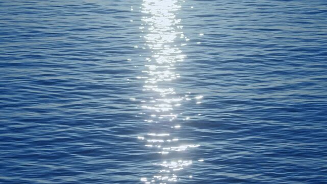 mesmerizing sea with soft waves at sunrise 