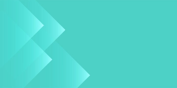 Abstract teal background with layered geometric arrow shapes, creating a clean and modern design.