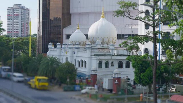 Sikh Gurdwara Silat Road Singapore Architecture Timelapse