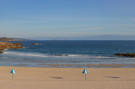 Early morning view of Ril Beach