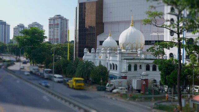 Sikh Gurdwara Silat Road Singapore Timelapse
