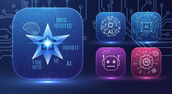 Artificial intelligence technology digital interface
