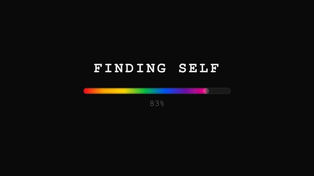 Self Found Pride Month Progress Bar