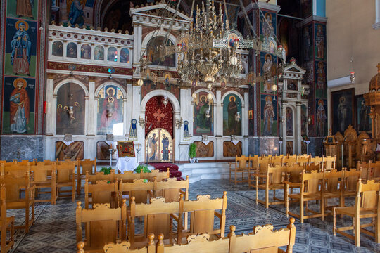 L'autel de Isodia Theotokou