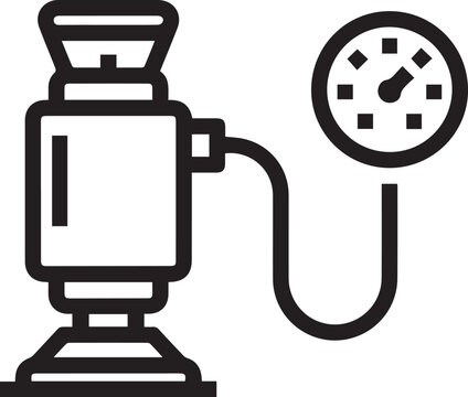 Professional Paintless Dent Repair Vacuum Pump with Pressure Gauge - Essential Auto Body Repair Tool for PDR Technicians, Collision Centers, Mobile Dent Removal Services, and Vehicle