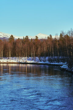 Slangslona River, Norway, April 2026.