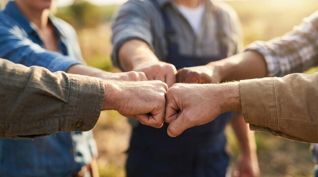 Team support, people, person, man, woman, foreground, selective, closeup, fist, photorealistic lifestyle scene, realistic textures, cinematic light, balanced composition, refined professional finish,