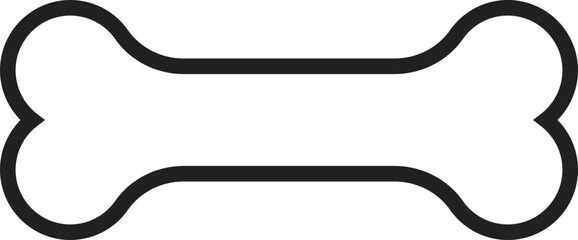 Fototapeta premium Simple Bone Icon