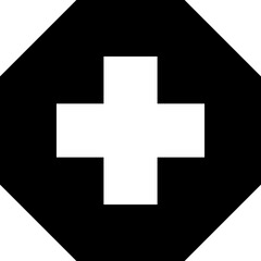 Obraz premium Medical Cross Symbol