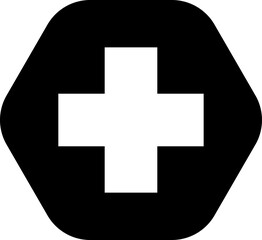 Obraz premium Medical Cross Symbol