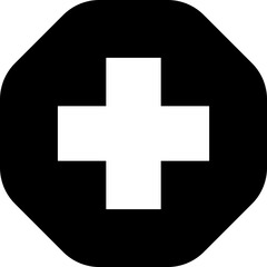 Obraz premium Medical Cross Symbol