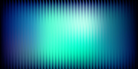 Fototapeta premium Blue Green Neon Gradient Background, Dark Abstract Lines Texture with Glow Effect