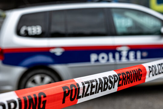 Polizeiabsperrung