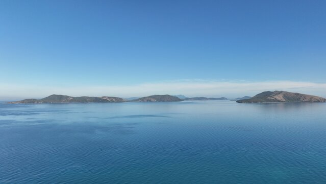 Aerial photo of Palm Island Queensland Australia