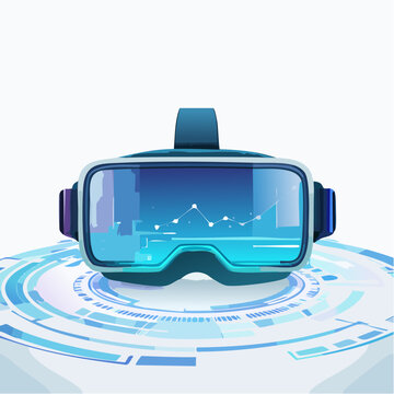 VR visor glowing, glitch lines, crouching at holographic interface, mysterious