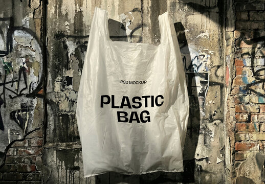 Plastic Bag Mockup