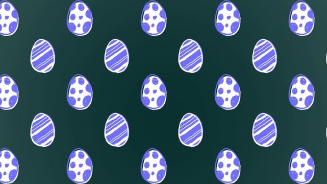 Digital animation of multiple crosses icons floating against blue ring on black background