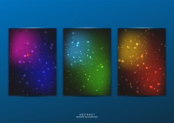 Flat vector. Minimal geometric background. Dynamic shapes composition. Eps10 vector. © mix3r