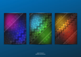 Flat vector. Minimal geometric background. Dynamic shapes composition. Eps10 vector. © mix3r