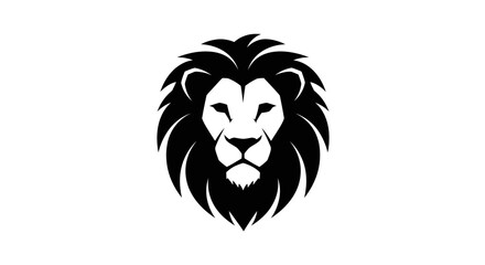 Majestic Lion Head Logo Design. © Candrani